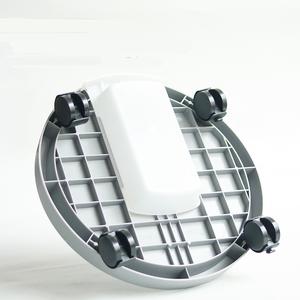 Plateau roulant gris de 28.6cm Plateau de <span class=keywords><strong>pot</strong></span> de fleur <span class=keywords><strong>avec</strong></span> soucoupe de <span class=keywords><strong>pot</strong></span> de roues <span class=keywords><strong>avec</strong></span> roue - Product Image 6
