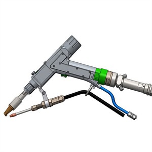 Cabezal de Soldadura Láser de Fibra Portátil 4 en 1 BW101-GS, Producto Patentado, Máquina de Soldadura Láser Utilizada en la Industria de la Construcción, Haz QBH - Product Image 3