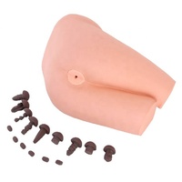 Simulador de Examen Rectal con Heces, Maniquí para Prácticas Médicas y de Enfermería, Modelo de Entrenamiento Clínico de PVC