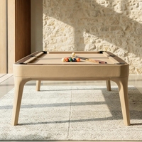 Meubles de divertissement à domicile modernes et convertibles, conçus sur mesure, pour salons et salles de jeux haut de gamme, table de billard
