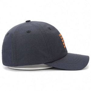 Fashion Type 6 Panel Unisex Unstructured Polyester Embroidered Adjustable Quick Dry Sports Baseball <b>Hat</b> - Product Image 5