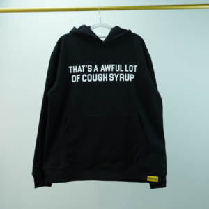 Classic Cough Syrup Hoodie Winter Woolen 100% Cotton Men's High Quality <b>Sweatshirt</b> - Product Image 2