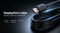   Câble DP version 1.4, 1,8 m, haute définition 8K, carte graphique 4K240 connectée à un moniteur, câble de connexion vidéo pour jeux