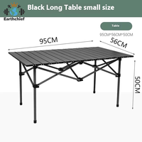 Table pliante portable en métal Yutang, idéale pour le camping, les pique-niques et les barbecues – Nouveauté très demandée