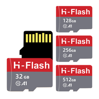 Carte mémoire de caméra de téléphone intelligent 128GB Mini carte SD en plastique Prix d'usine