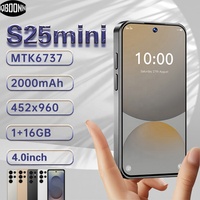 3G S25 MINI Kompaktes Smartphone 4,0-Zoll Dual-SIM Dual-Standby (DSDS) Entsperrt Android 12.0 1GB+16GB - Direkt vom Hersteller