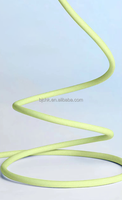 Kabel Pengisian Cepat USB-A ke Type-C 6A 100cm dengan Bahan TPE Lembut, Konduktor Tembaga Murni, Opsi Logo Kustom untuk Ponsel