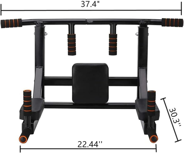 Supro Free Standing Pull up Station Wall Mounted Pull up bar