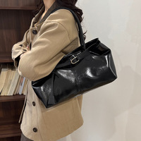 Sac à main de luxe pour femme, marques célèbres, style coréen, durable, avec boutons et rivets, sac fourre-tout décontracté à bandoulière, sac sous le bras