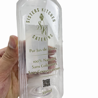 Autocollants de transfert adhésifs transparents pour bouteilles en verre et en plastique, étiquettes de produits industriels, étiquettes imperméables et résistantes aux rayures