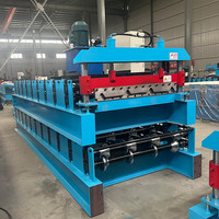 Machine de formage de tuiles de toit en acier de qualité supérieure, à faible bruit et haute durabilité, commande PLC, 380V 3 phases, CE/ISO9001