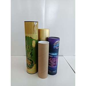 China custom kraft paper packaging box mailing tube with good quality