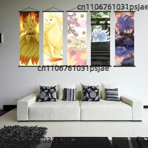 โปเกมอน ไนน์เทลส์ โปสเตอร์แบบแขวนผนัง สไตล์ญี่ปุ่นสุดหรู ของตกแต่งผนังแนวอนิเมะ ของขวัญที่สมบูรณ์แบบสำหรับแฟนๆ โปเกมอน - Product Image 2