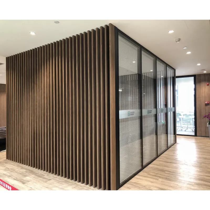 FlexSpace 2024 yeni ticari oda bölücüler alüminyum ofis bölmesi cam ofis mobilyaları ses geçirmez bölme duvar