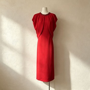 Vestido de Noche Elegante para Mujer, Estilo Europeo Personalizado, con Cuentas, Espalda Descubierta, de Gasa, Largo hasta el Suelo, Estampado Floral, Corte A, Efecto Adelgazante - Product Image 5