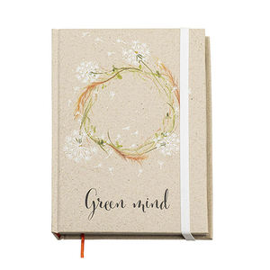 Cuaderno con Diseño de Patrones Científicos Vintage - Diseño de Origen de las Especies y Papel Ecológico Kraft - Product Image 2