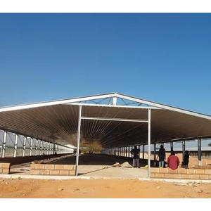 Prefab geconstrueerde pluimveestal voor vleeskuikens, stalen constructies - Product Image 4