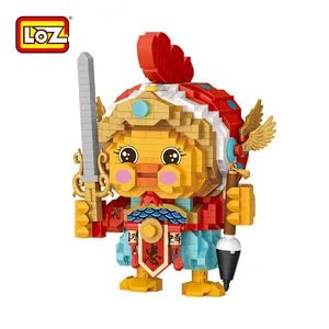 LOZ Diamond block 860 pz/set BLOCKS TOYS interessante storia tradizionale cinese in aumento con il set di blocchi di costruzione del gallo