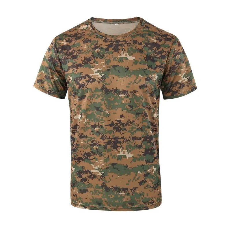 New Style Breathable Summer Outdoor Camo Lightweight Archon Safety Tactical Short sleeve shirt