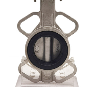 Guangdong Magnesium Special Butterfly Valve Stainless Steel Handle Soft Seal 2.5 Inch Water Control Room Temperature Type - Product Image 3
