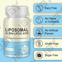 JBY OEM/ODM Marque Privée Capsules d'Acide Alpha-Lipoïque Halal 1400mg Capsules d'ALA pour Hommes et Femmes Approvisionnement en Gros