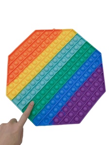 Đồ Chơi Giảm Căng Thẳng Bong Bóng <span class=keywords><strong>Pop</strong></span> Up Kích Thước Lớn 30Cm Đồ Chơi Giảm Căng Thẳng Bằng Silicon Hình Vuông Khổng Lồ Cầu Vồng Đồ Chơi Giảm Căng Thẳng Cảm Giác - Product Image 6