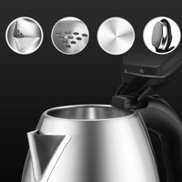 Ensemble d'appareils de cuisine Bouilloire en stock Chauffe-eau Bouilloire électrique de grande capacité 1,8 L