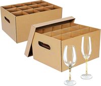 Boîtes d'expédition en carton ondulé personnalisables avec logo SIHENY, boîtes de rangement en carton pour pots Mason, pots en verre, etc.