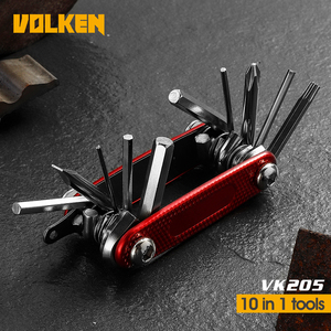 Mini <span class=keywords><strong>vélo</strong></span> multifonctionnel 10 en 1, outils d'équitation pour bicyclette, multi-usage <span class=keywords><strong>à</strong></span> la maison, tournevis d'entretien, meilleure vente pour l'extérieur - Product Image 2