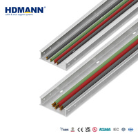 Hdmann CE ISO - Canal de câblage en fibre de verre FRP non conducteur, isolé, à fentes ventilées, pour systèmes électriques