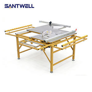 Scie à table pliante portable pour le travail du bois (sans lame), scie à table coulissante de précision avec rail dissimulé, établi de <span class=keywords><strong>menuiserie</strong></span> - Product Image 5