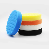 5 pièces Kit de tampon de polissage de voiture 5 pouces roue de polissage auto-adhésive détaillant épilation éponge tampons ensemble d'outils d'entretien automatique Kit de polissage