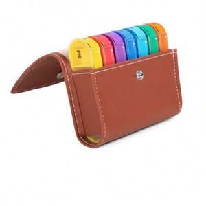 Portable 28-Compartment Plastic Classic Medicine <b>Box</b> Custom Logo <b>Large</b> Capacity Zippered Closure Promotional <b>Gift</b> - Product Image 5