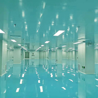Le Cleanroom modulaire Iso7 nettoient le toit modulaire de panneaux "sandwich" de Pharma sans poussière