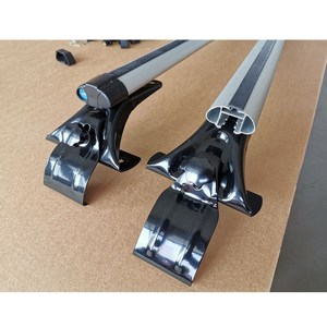 Barra transversal Universal de aleación de aluminio para coche Sedán, barra de rieles con bloqueo, 1,25 m, 1,35 m - Product Image 4