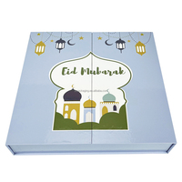 Muslimische Dekorationen 2025 Kinder Ramadan Geschenkboxen Schokoladenverpackung Ramadan Kalenderbox Eid Countdown 30 Tage Adventskalender