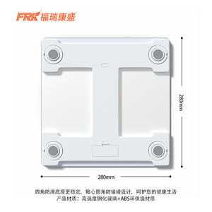 Báscula Corporal Inteligente FRK, Báscula Electrónica para Uso Doméstico con Alta Precisión para Monitoreo de la Salud y como Regalo - Product Image 1