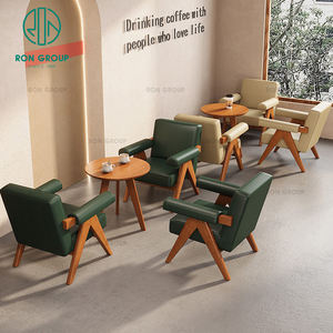 Muebles de restaurante de interior Silla de comedor de ocio Muebles de cafetería y restaurante de gama alta Servicio de Diseño de Interiores gratuito - Product Image 4