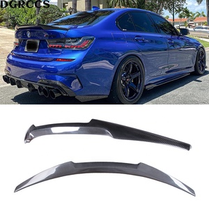 For 3 Series G20 G28&M3 G80 M4 Style Carbon Fiber <b>Rear</b> <b>Spoiler</b> Trunk Wing 2018-2025 Carbon Fiber - Product Image 1
