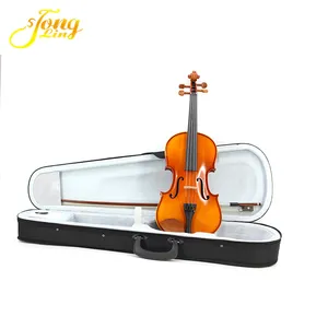 Instrumento Musical China High Grade Violino Velho Com Estojo