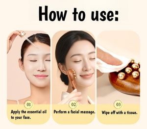 Handgehaltener Holz-Messing-Frosch-Massagegerät für Kopfhaut Kabelloses Gesichts-Faszien-Lifting und Nasenbrücken-Lifting Augen-Schönheitswerkzeug - Product Image 5