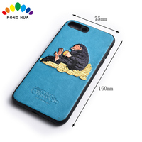 Personnaliser des patchs brodés de dessins animés de différentes formes Badges pour coque de téléphone