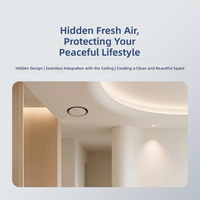 Diffuseur de ventilation d'air frais en plastique à design moderne et durable pour climatisation intérieure, à montage au plafond, pour usage hospitalier