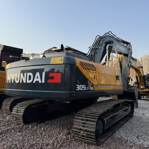 Excavadora de cadenas Hyundai R305LC-9S usada de 30 toneladas, excavadora hidráulica en venta - Product Image 1