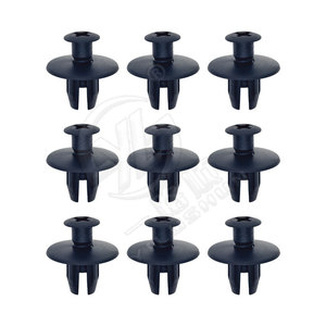 Clips de Plástico Negros B163 para Parachoques de Coche, Fijaciones para Reparación de Automóviles Ford - Product Image 1