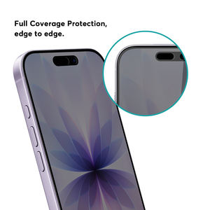 Verre trempé anti-rayures à <span class=keywords><strong>couverture</strong></span> complète pour iPhone 17 Protecteur d'écran de confidentialité - Product Image 5
