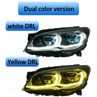 Ensemble de phares LIANGTU pour BMW F01, phares à LED Série 7 F02 730i 740i 2009-2015, phares avant, mise à niveau, clignotants bicolores
