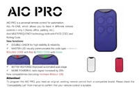 YET AIO PRO 280-868MHz Duplicador remoto de Frecuencia múltiple Control remoto inalámbrico de clon universal para abridor de puerta de garaje