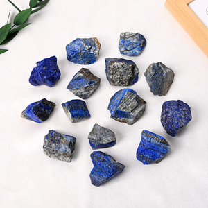 Cristales Crudos al por Mayor, Piedras Curativas Naturales, Bloques de Lapislázuli Azul en Bruto para Decoración - Product Image 6