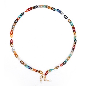 <span class=keywords><strong>Cordon</strong></span> <span class=keywords><strong>de</strong></span> maintien pour <span class=keywords><strong>lunettes</strong></span> et masque en acrylique léger anti-perte, tendance 2022, 70 cm MELLE - Product Image 3